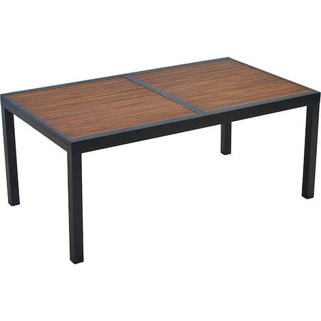 Paxos Ausziehtisch 180(240)x100cm Alu/Akazie