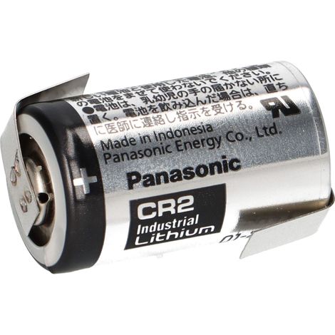 Panasonic Photobatterie CR2 Lithium 3V 850mAh Z-Lötfahne (1/5)