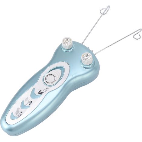 Épilateur électrique pour le visage avec fil, épilation douce, batterie rechargeable, prise UE 100-240 V (1/5)