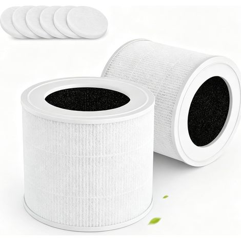 Confezione da 2 filtri di ricambio per Levoit Core Mini, con 6 cuscinetti profumati. (1/5)