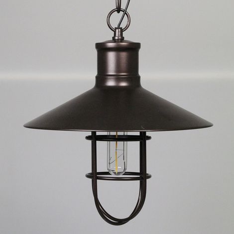 Suspension solaire LED bronze 50 lm CALEDON LUXFORM (1/4)