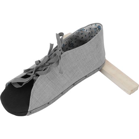 Attelle repose-pied sécurisée et confortable, chaussure de fixation multi-usages pour réduction de fracture, soutien orthopédique. (1/5)