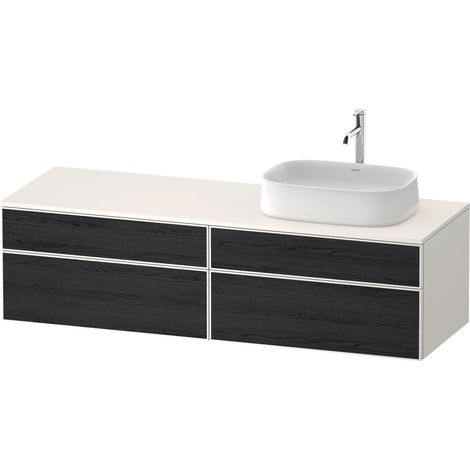 Duravit Zencha mueble bajo lavabo, 1600x550mm, 2 extraíbles, 2