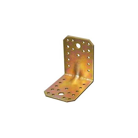 PIASTRA DI GIUNZIONE AD ANGOLO PESANTE LARGHEZZA MM.65- - mm.85x85x65 - 25 pezzi