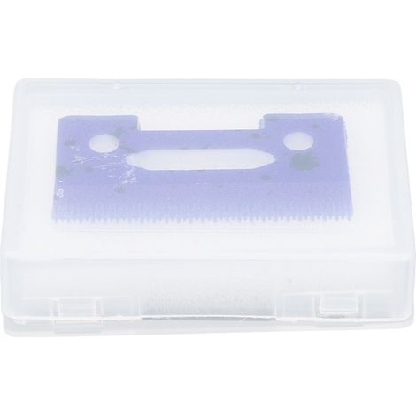 Lame de tondeuse en céramique 49 dents, coupe de rasage lisse, pièce de rechange pour coupe-cheveux 8148 8504, violette (1/5)