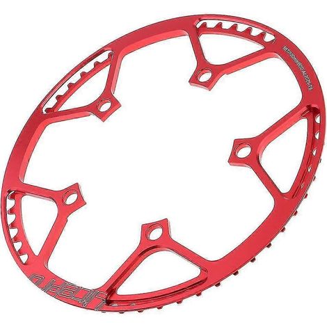 Plateaux 45, 47, 53, 56 et 58 dents, entraxe 130 mm, mono-vitesse, rouge 45 dents et rouge 56 dents. (1/5)