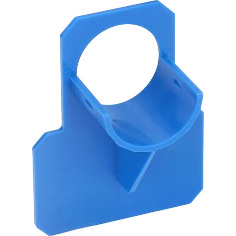Schlauchhalterungen für oberirdische Pools, inklusive Befestigungsmaterial und Klebeband, für Whirlpools (blau). (1/5)