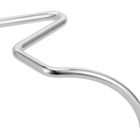Support Taco en Acier Inoxydable, Support pour Crêpes Mexicaines, Accessoire de Cuisine (Forme en U, 2 Grilles) (1/5)