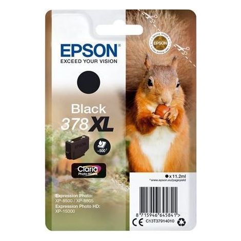 Epson Squirrel C13T37914020 Druckerpatrone 1 Stück(e) Original Hohe (XL-) Ausbeute Schwarz (1/5)