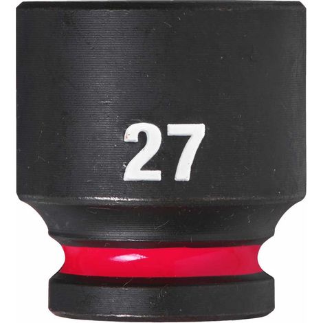 Milwaukee 4932480321 Schlagschrauber, kurz, 1/2" Antrieb, 27mm Größe (1/2)