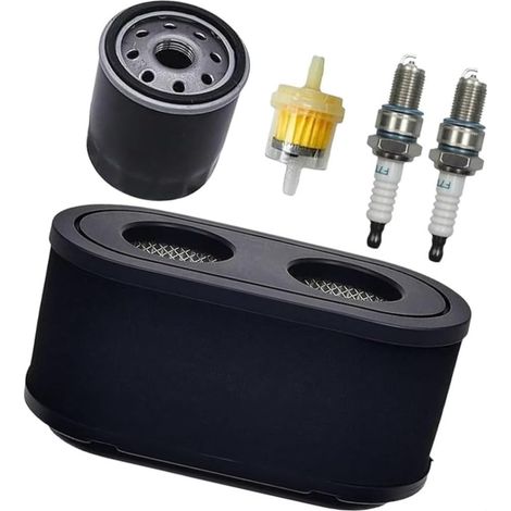 Kit Entretien Moteur pour v-twin avec Filtres et Bougies Kit air 127-9252, huile 120-4276, bougies incluses, installation rapide, compatibilité maximale (1/5)