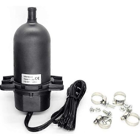 Motorblockvorwärmer, selbstzirkulierender Motorwassererhitzer, schwarzer Vorwärmer für Generatoren, Lkw und Gasmotoren, 240 V – 500 W – JXLGV (1/5)