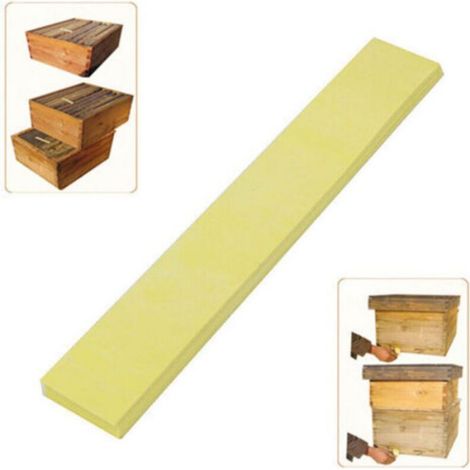 Bandes anti-acariens pour apiculture - - 60 bandes - Fluvalinate - Traitement des varroas - 27x8.3 cm (1/4)