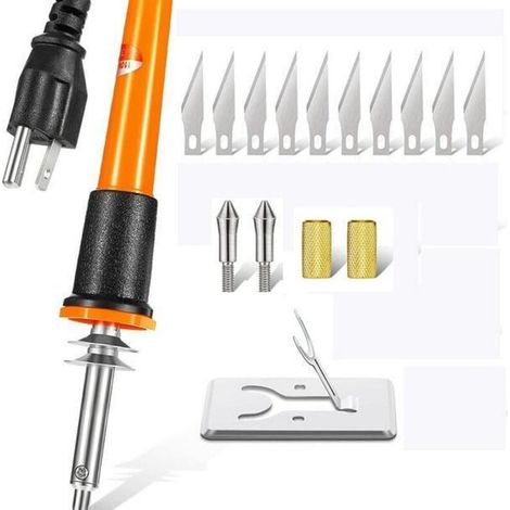 Multifunktionales elektrisches Heißmesser zum Schneiden von Kunststoff, US-Stecker (1/4)