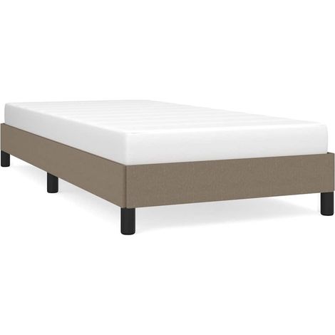 Giroletto senza Materasso Tortora 90x190 cm Tessuto vidaXL (1/5)
