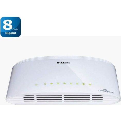 Switch réseau D-Link DGS-1008D 8 ports 1 GBit/s R42047 (1/8)