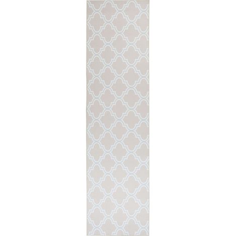 Teppich KADAYAL Beige 80 x 300 cm