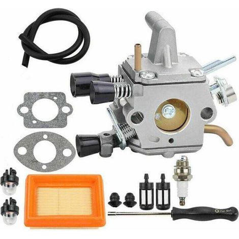 Vergaser für Stihl FS120, FS120R, BT120, BT120C, FS200, FS200R, SP200, FS250, FS250R, HT250, FT250, FS300, FS350, FR350, FR450, FR480, FR480C – Ersatzteile 4134 120 0653, 4134 120 0652 (1/4)