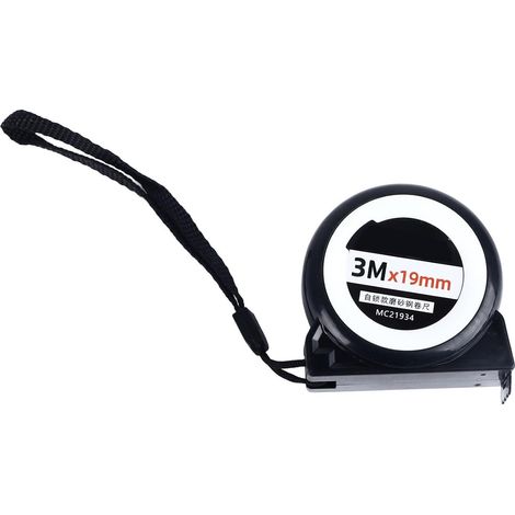 Mètre ruban acier autobloquant, pour bricolage et menuiserie (1/5)