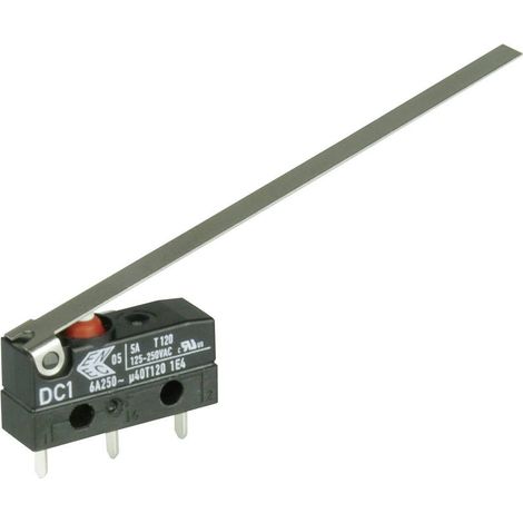 ZF DC1C-H1LD Microrupteur DC1C-H1LD 250 V/AC 6 A 1 x On/(On) IP67 à rappel 1 pc(s) (1/2)