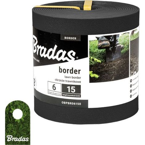 Clôture bradas border 6 m 15 cm robusto facile installazione