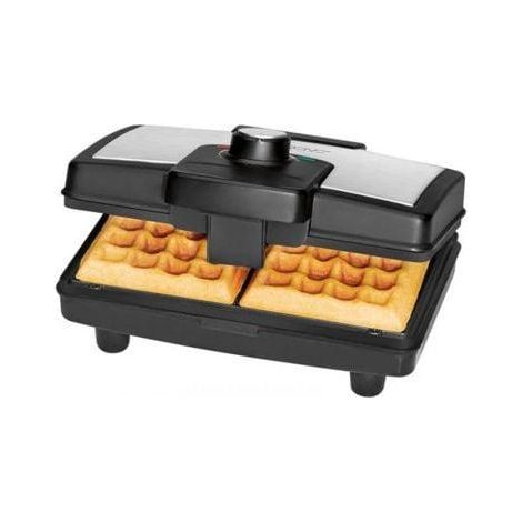 Clatronic WA 3606 Gofrera Acero Inoxidable 800W (1/2)