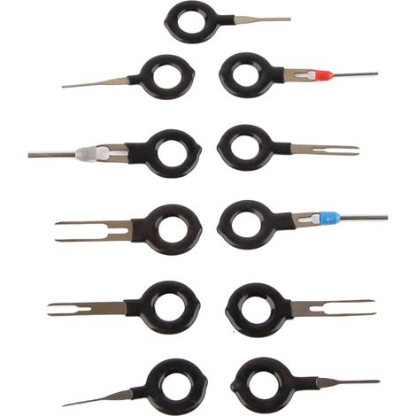 Stiftauszieher für elektrische Trennschalter, Werkzeug zum Entfernen von Klemmen, Steckerlöseset, 5-teilig. (1/5)