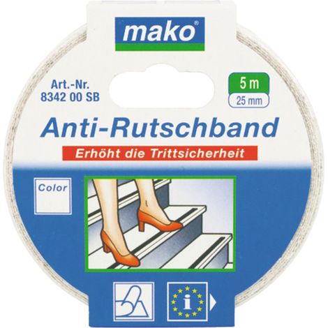 Nastro antiscivolo 25 mm 5 m