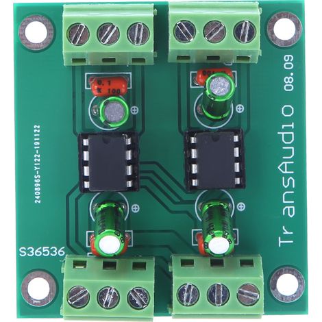 Carte de conversion audio équilibrée DRV134PA, amplificateur double canal à faible distorsion pour composants électroniques (1/5)