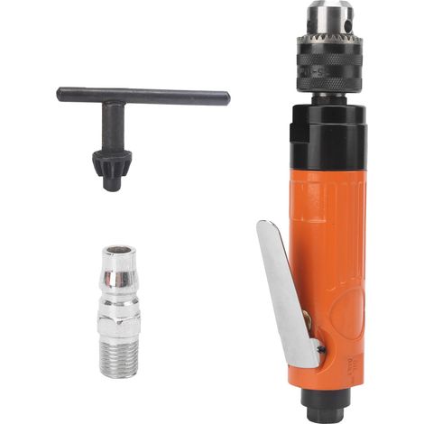3/8in Straight Air Drill Handheld Pneumatic Screwdriver Drilling Machine with Reduction GearJapanese Style (1/5)