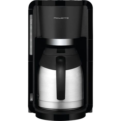 Rowenta CT 3818 caffettiera nera e acciaio inox 1,25 L