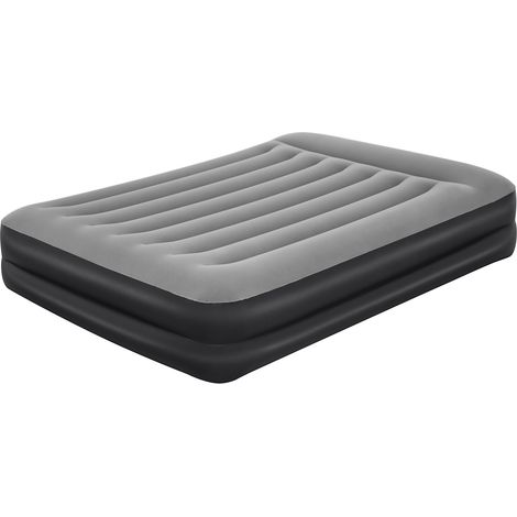 Bestway Luftbett 203 x 152 x 46 cm Queen Built-in mit integrierter Elektropumpe für 2 Personen (1/10)