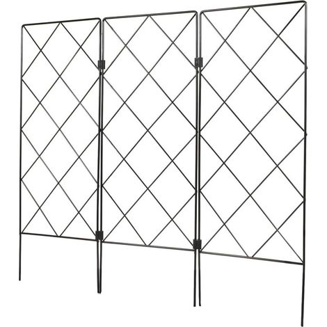 de Plantes Grimpantes Fer Pliable Treillis de Jardin R