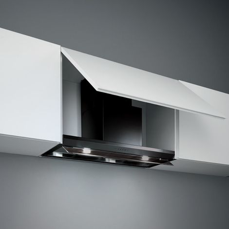 Falmec Virgola Black Evolution. Potenza massima di estrazione: 600 m³/h, Tipo di estrazione: Aspirante/Filtrante, Classe di efficienza dinamica del... - VIRGOLAEVOLUTION90BLACK - CVJN90.E17P2ZZZN460F (1/3)