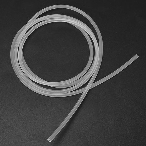 Tube en silicone alimentaire hautement transparent d'un mètre pour pompes péristaltiques, 1 mm x 3 mm / 2 mm x 4 mm / 3 mm x 5 mm / 1 mm x 3 mm (1/5)