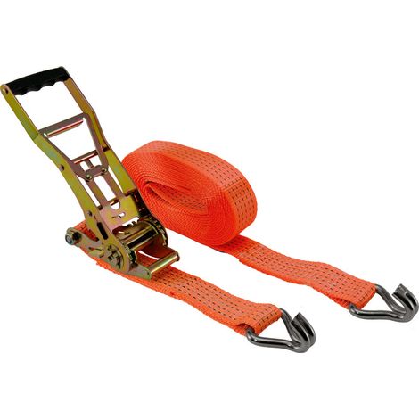 HM Müllner Zurrgurt mit Spitzhaken - zweiteilig - 5000 daN - 8m/50mm
