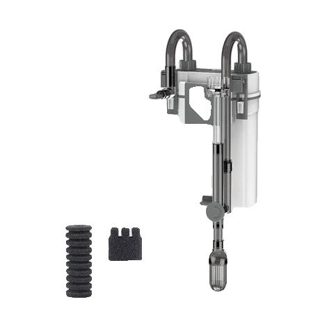 Externer Aquariumfilter, wandmontiert, ultra-leise im Betrieb, XBL-500 7W Klein, EU-Adapterstecker (1/2)