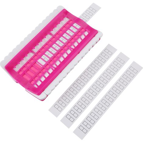 Porte-aiguilles 30 positions Organisateur de fils à broder Rose Rangement de coton perlé Outil de couture Étui pratique (1/5)