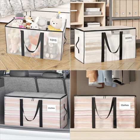 Paquet de 2 100 L de réservoir de stockage, de réservoir de stockage avec serrure, de stockage de réservoir de stockage avec réservoir de vis, pour les aliments, le filtre, les vêtements