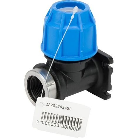 Placa pared ang. 25 mm x 3/4" SUPREME 127025034SL
