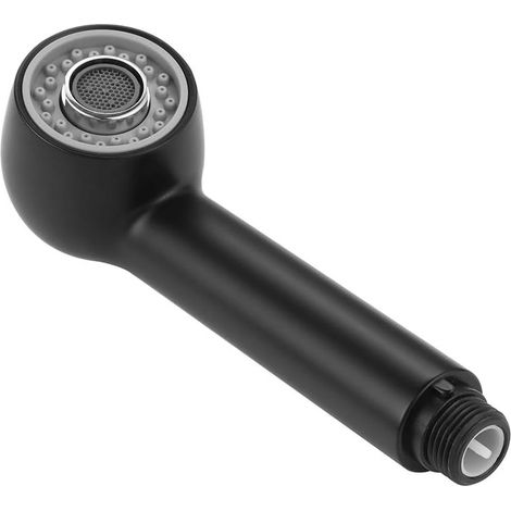 ONECE Douchette Robinet Cuisine 2 Jets Tête de Douche Remplacement Douchette pour Mitigeur Cuisine, Noir