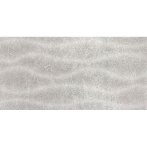 Echantillon faïence effet béton SELECT (Décor vague grey) - Coloris: Grey décor vague
