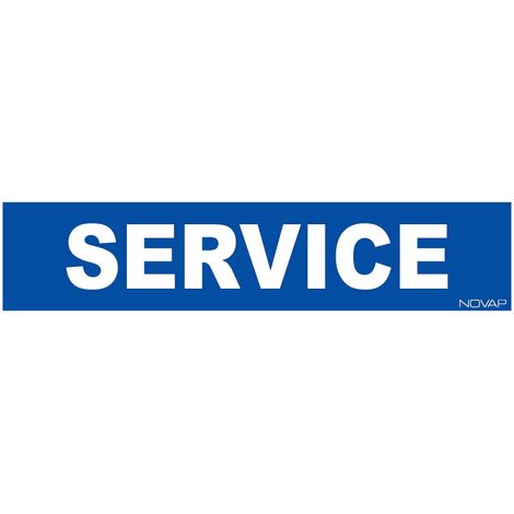 Panneau Service - Rigide 330x75mm - 4120812