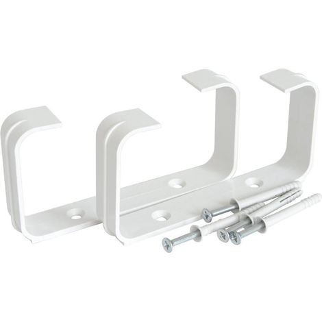Staffe fermatubo la ventilazione bianco 2 pz - stv2126b (1/3)