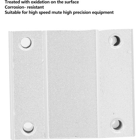 Bloc coulissant à roulements linéaires en alliage d'aluminium pour guidage longue course (1/5)