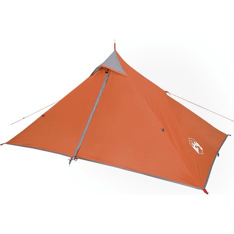 vidaXL Tienda colgante tipi para 1 persona impermeable naranja (1/2)