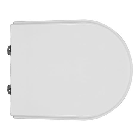 SEDILE WC PER JUMBO VASO XILO FORMA 7- Bianco -Cerniere C espansione- CW- pezzi 1