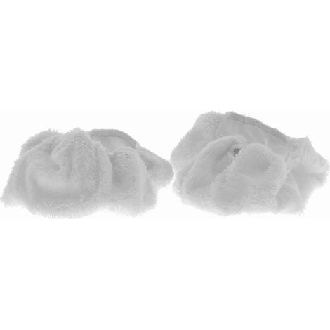 Chiffons élastiqués pour Nettoyeur vapeur, x2 481281728512 pour Nettoyeur vapeur CARREFOUR HOME