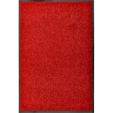 Felpudo lavable Rojo 60x90 cm DEC023184 (1/5)