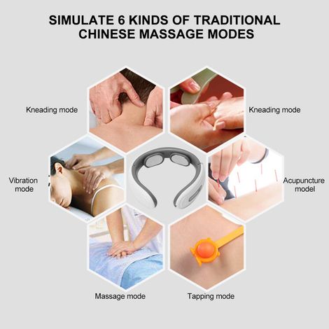 Intelligentes Nackenmassagegerät, elektrisches Massagegerät zur Linderung von Nackenschmerzen - AquaForge (1/5)